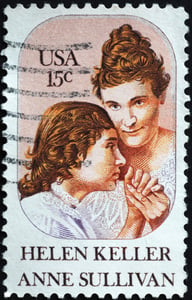 Helen Keller stamp 366697948