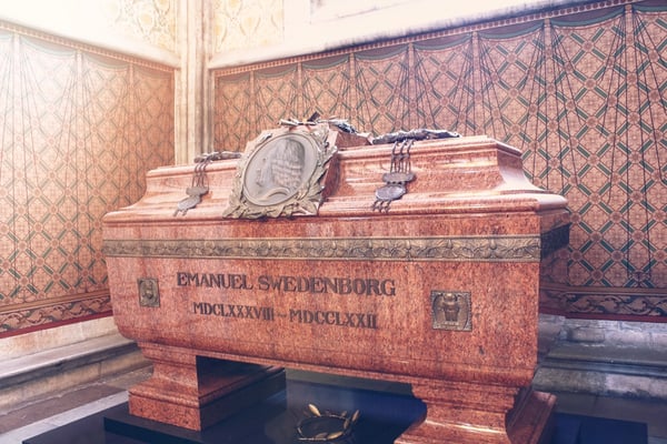 Swedenborg's tomb Uppsala Cathedral. 389596533